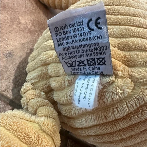 Jellycat Cordy Roy Lion Plush Medium Size Yellow Brown Stuffed Animal Retired - Picture 5 of 9